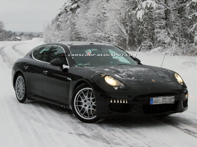 Δοκιμές στα χιόνια για την ανανεωμένη Porsche Panamera